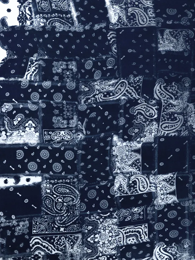 Blondie 85 Denim Bandana Scarf