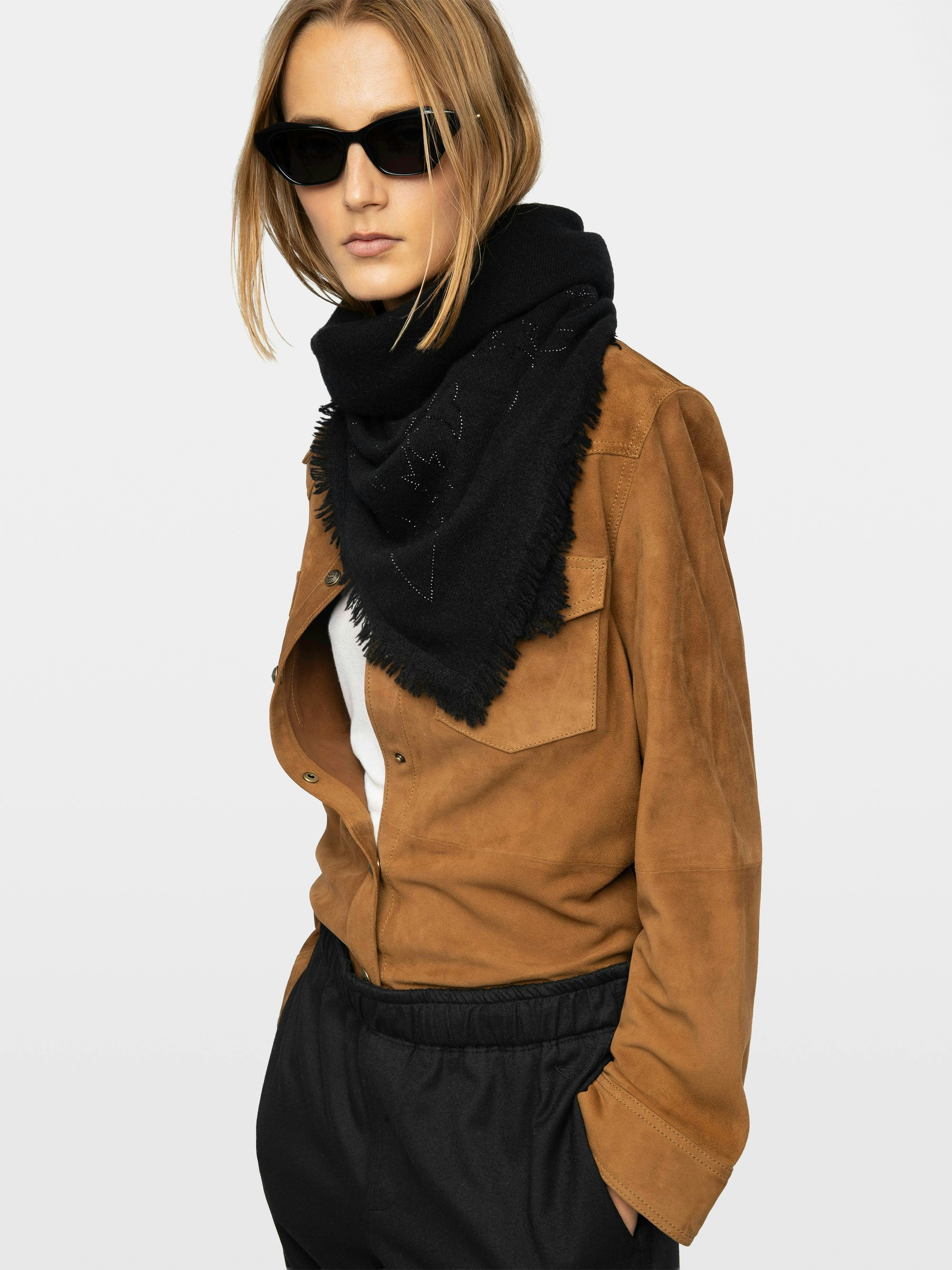 Foulard Stevie Strass Western 90