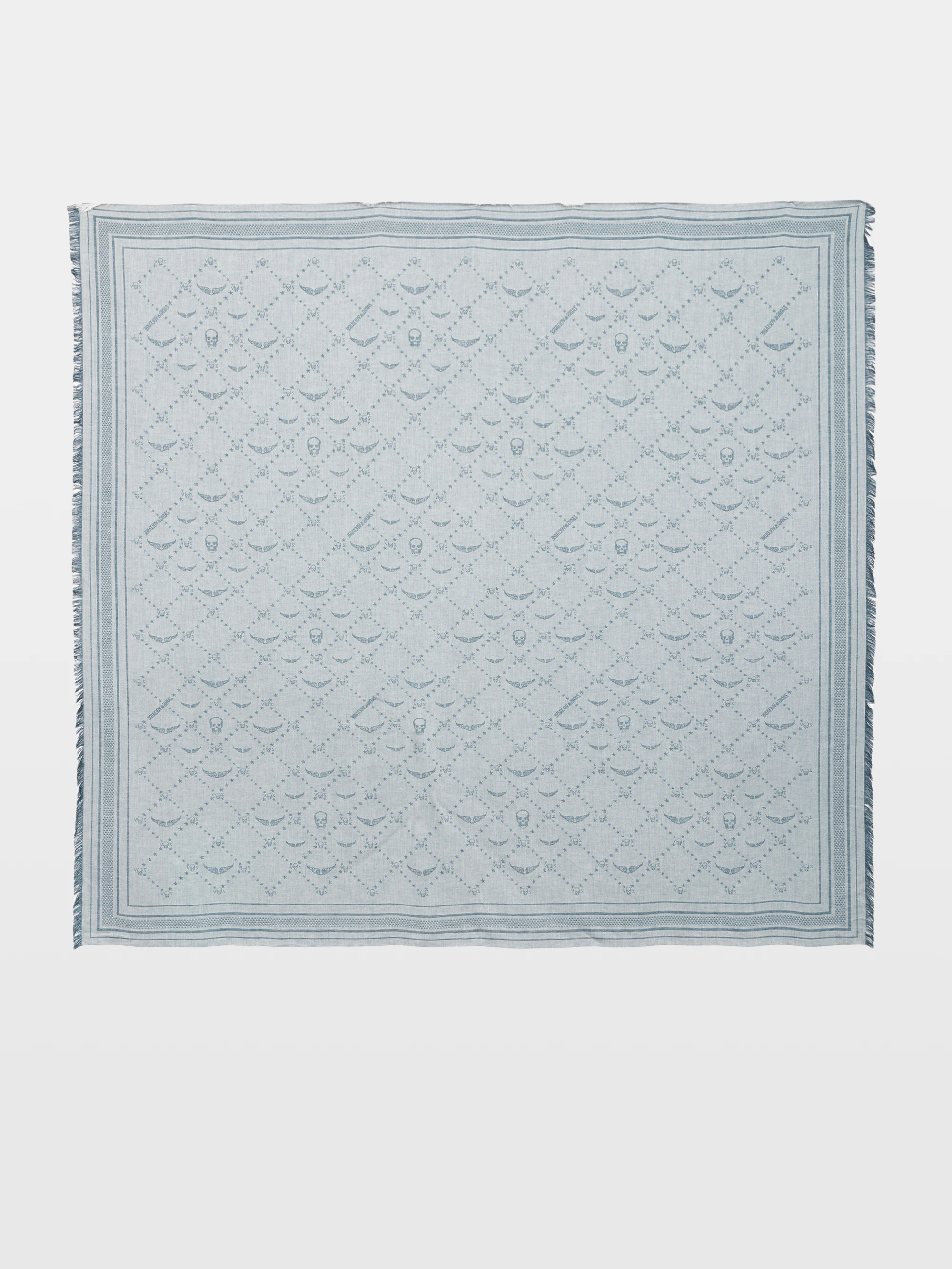 Foulard Liz Denim Monogram