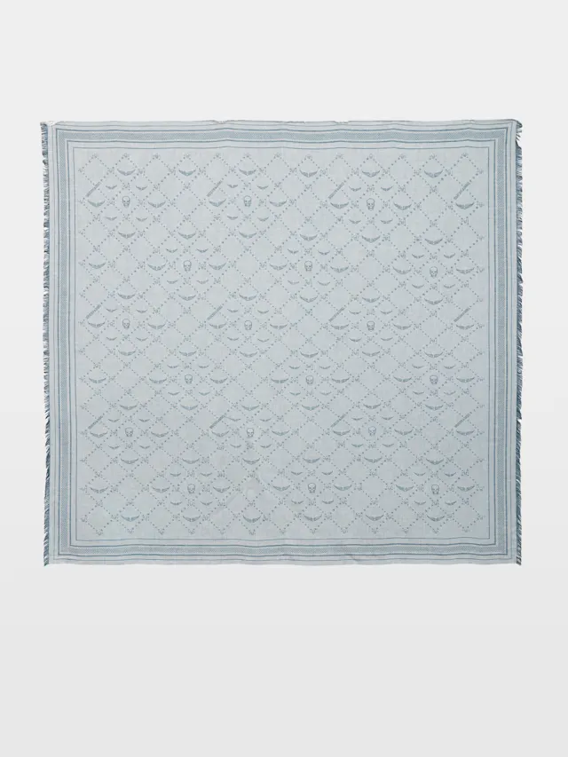 Foulard Liz Denim Monogram