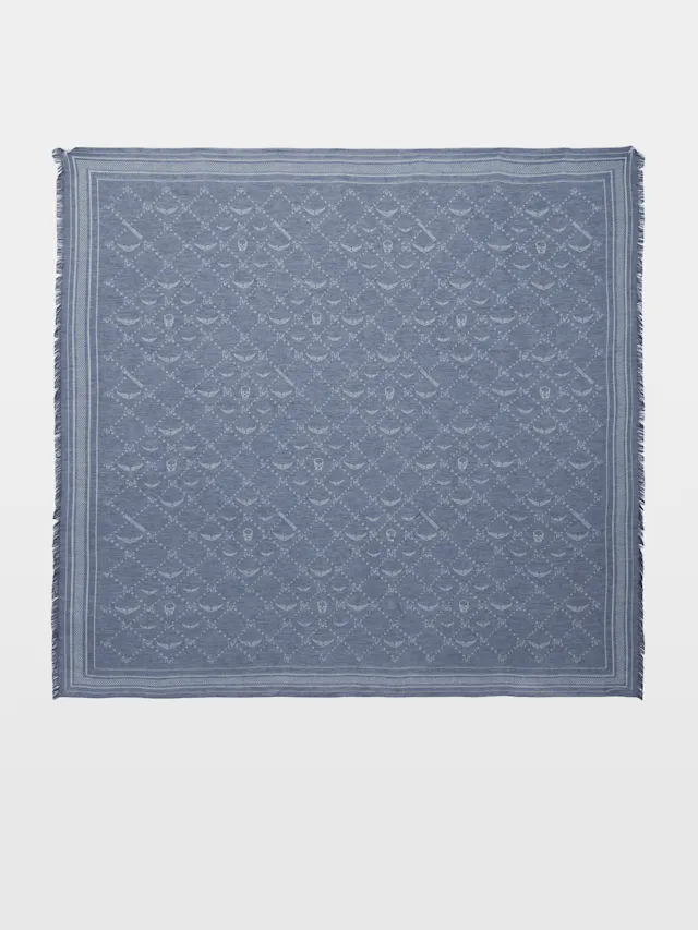 Foulard Liz Denim Monogram 135