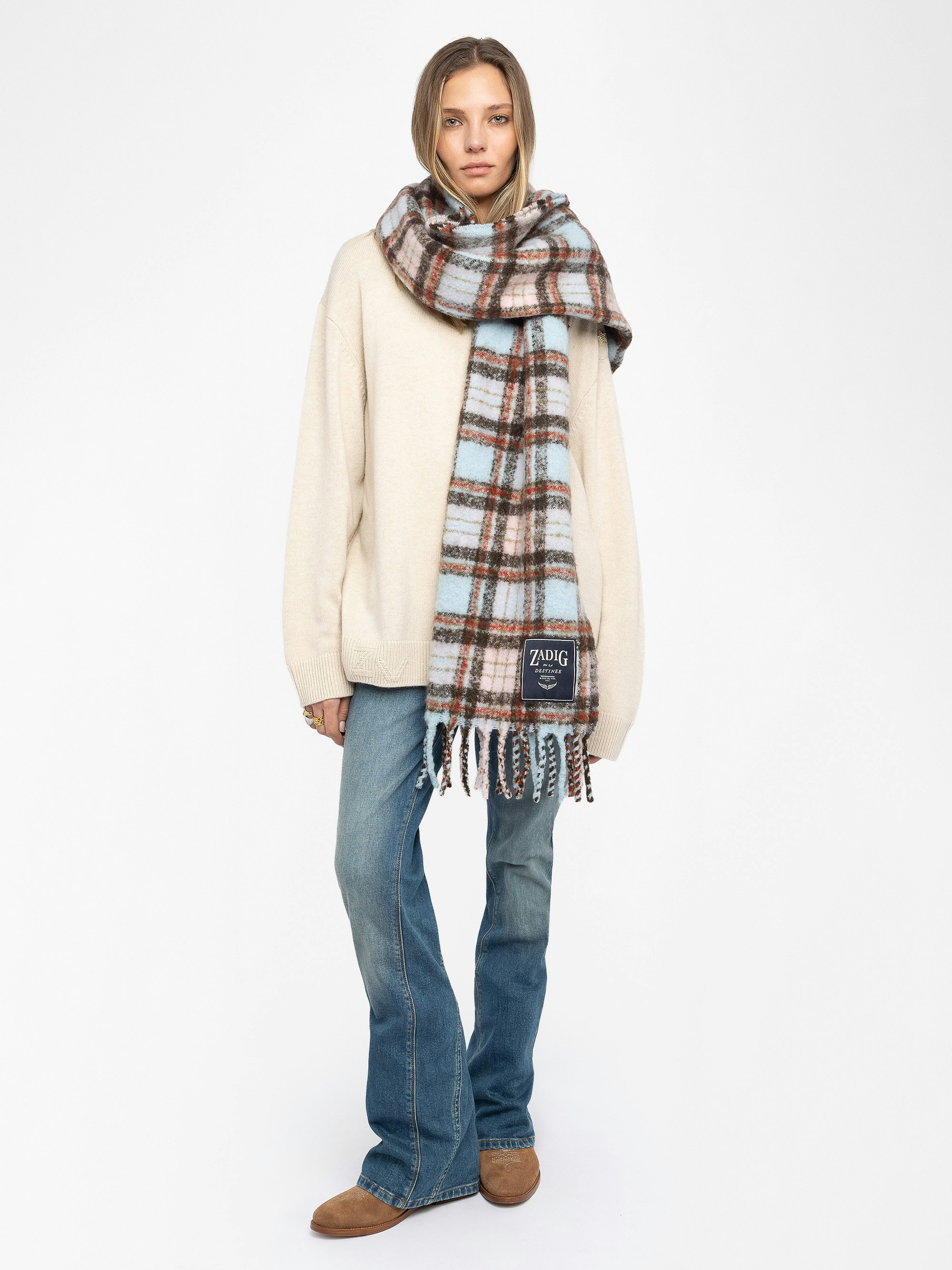 Foulard Joan Tartan