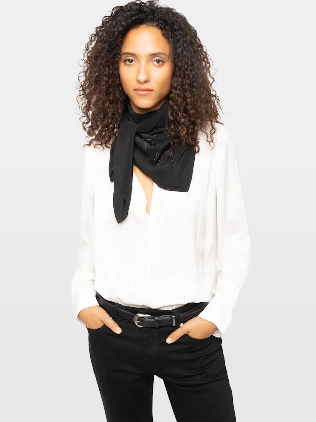 Blondie 85 Strass Western Scarf