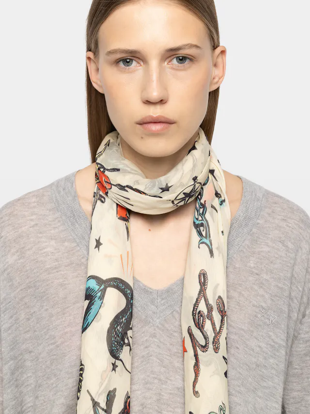 Kerry Tattoo Scarf