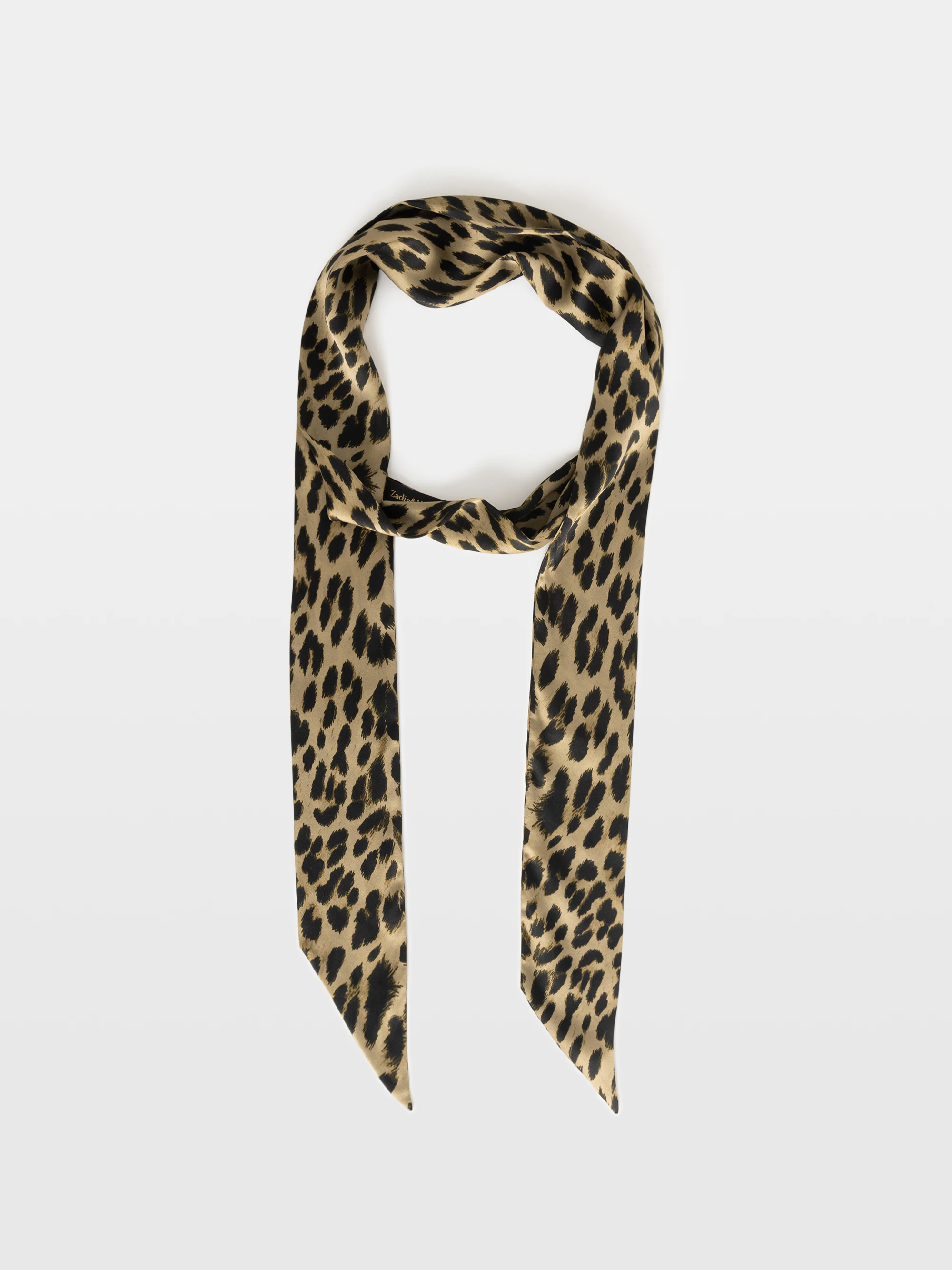 Hannah Leopard Scarf
