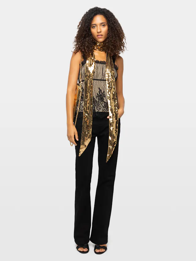 Hannah Sequins Scarf