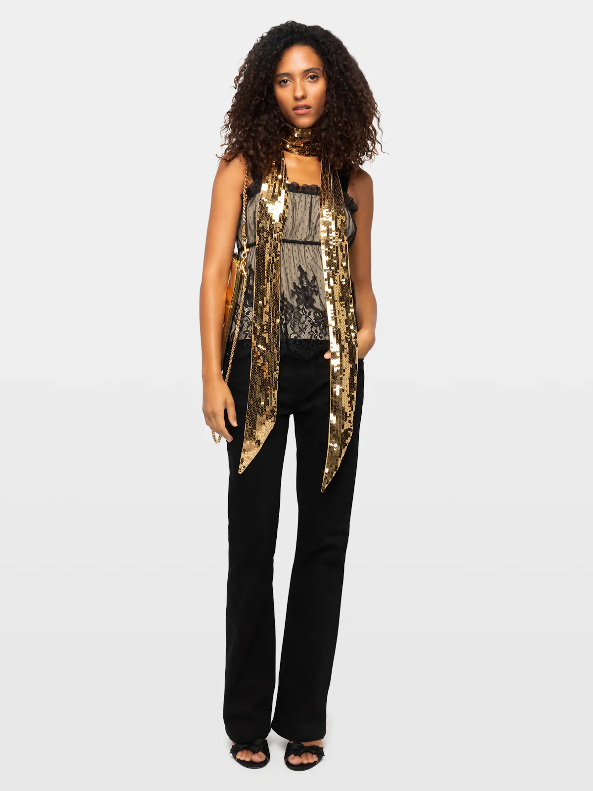 Hannah Sequins Schale