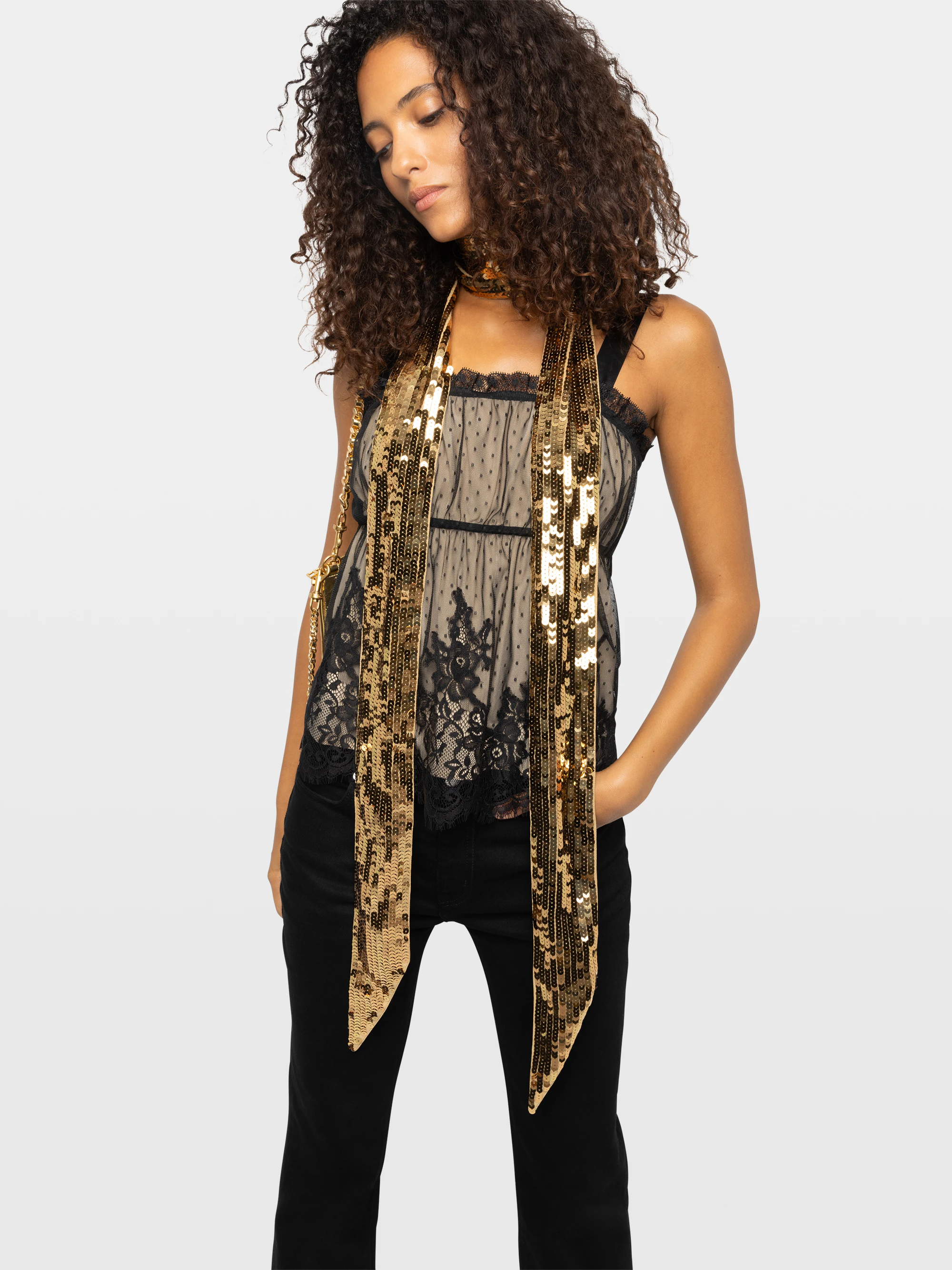 Foulard Hannah Sequins