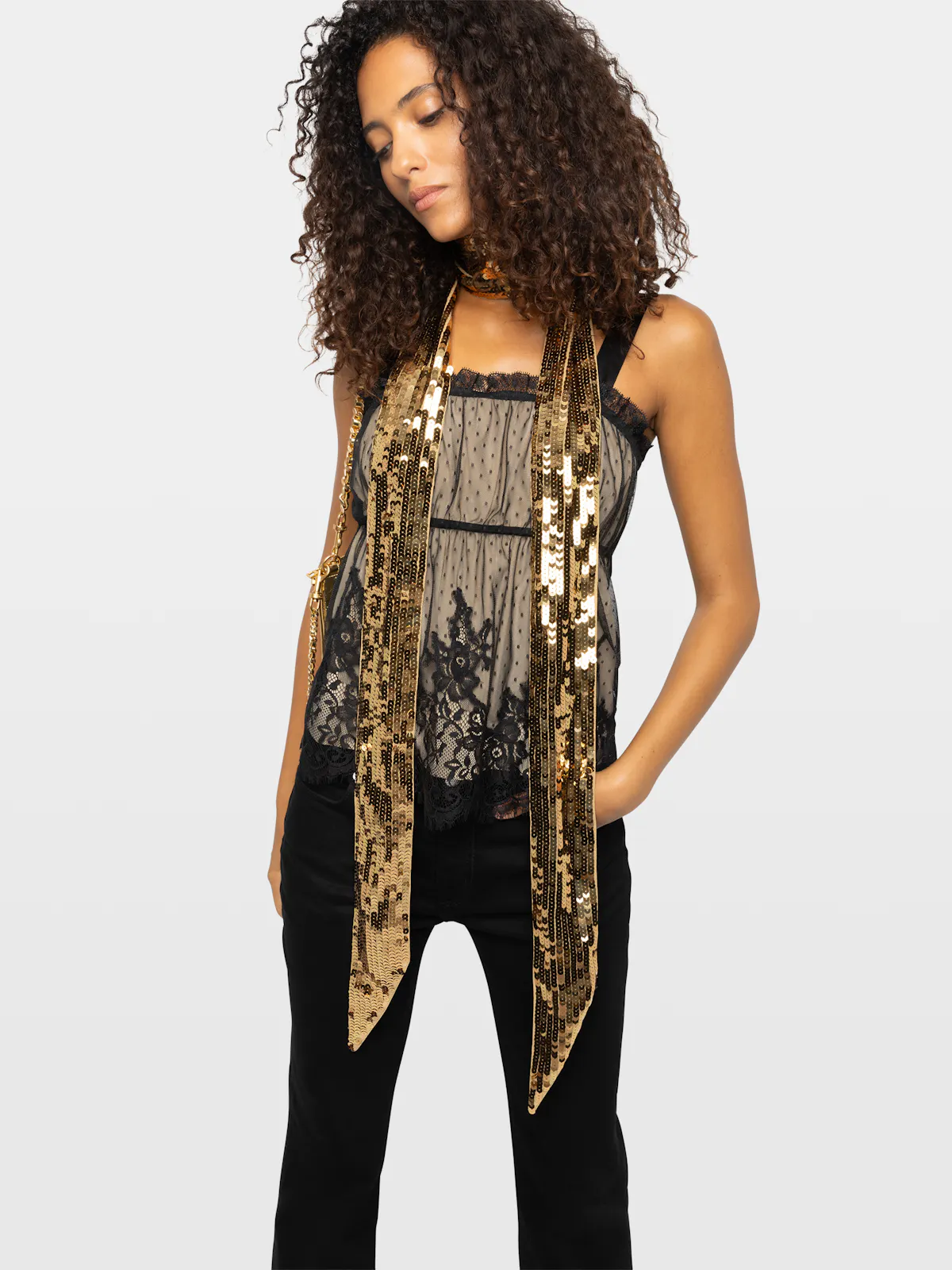 Foulard Hannah Sequins