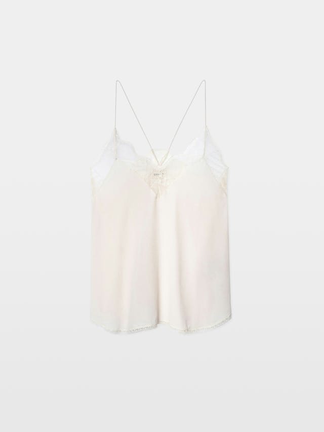 Top Lencero Christy 100% Seda