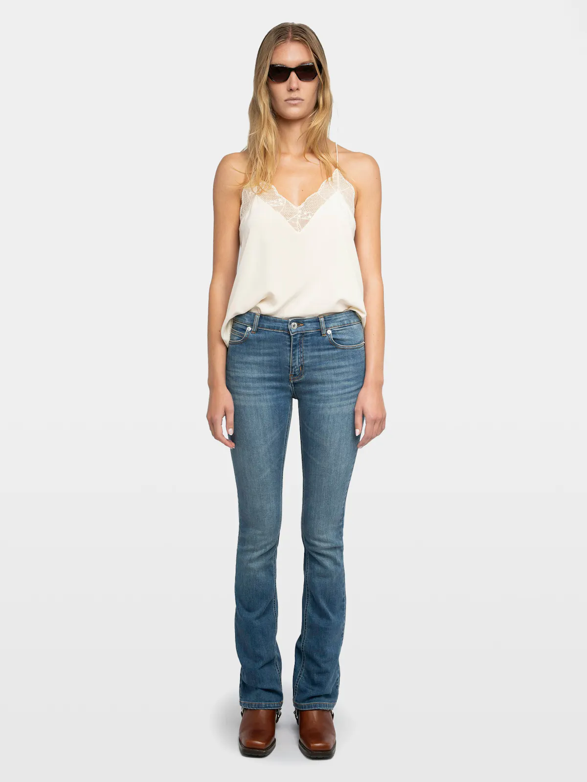 Top Lencero Christy 100% Seda