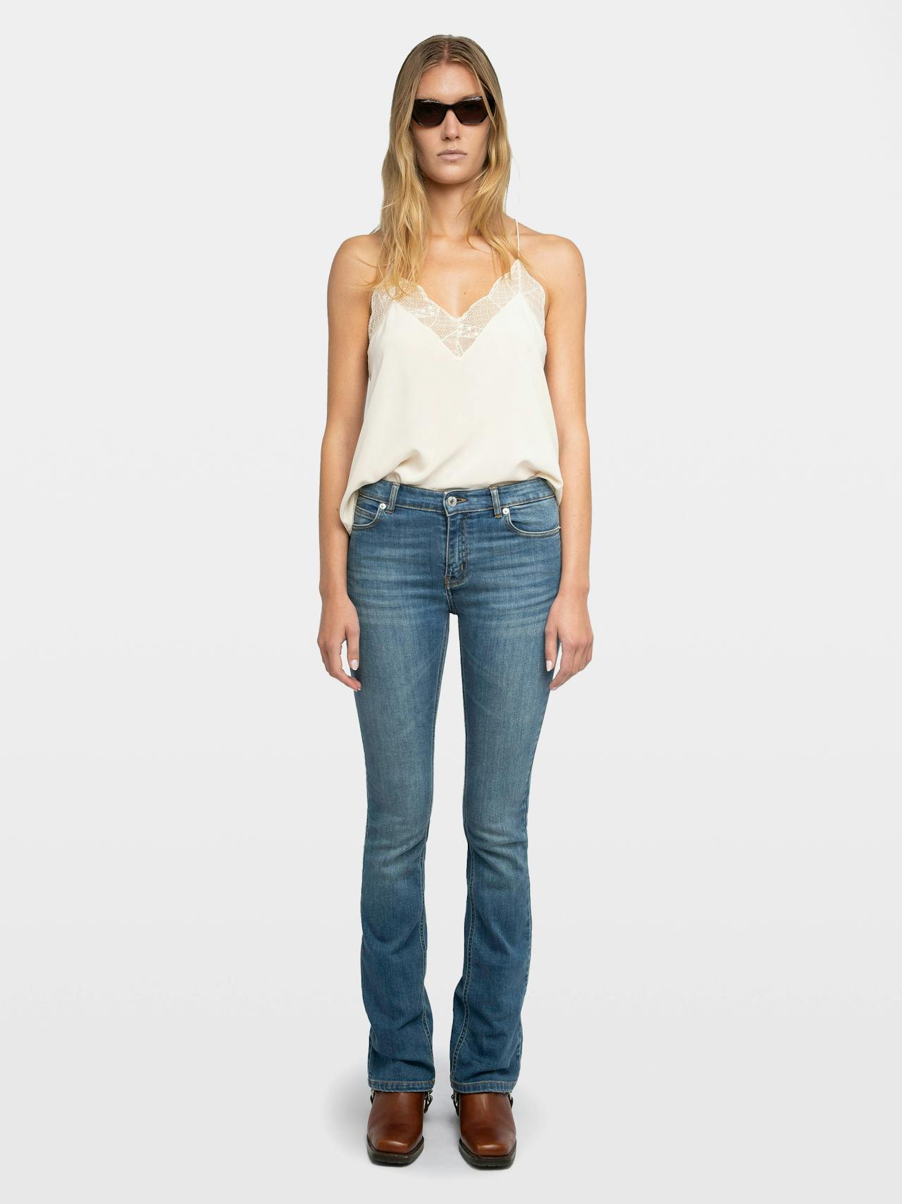 Canottiera Christy 100% Seta