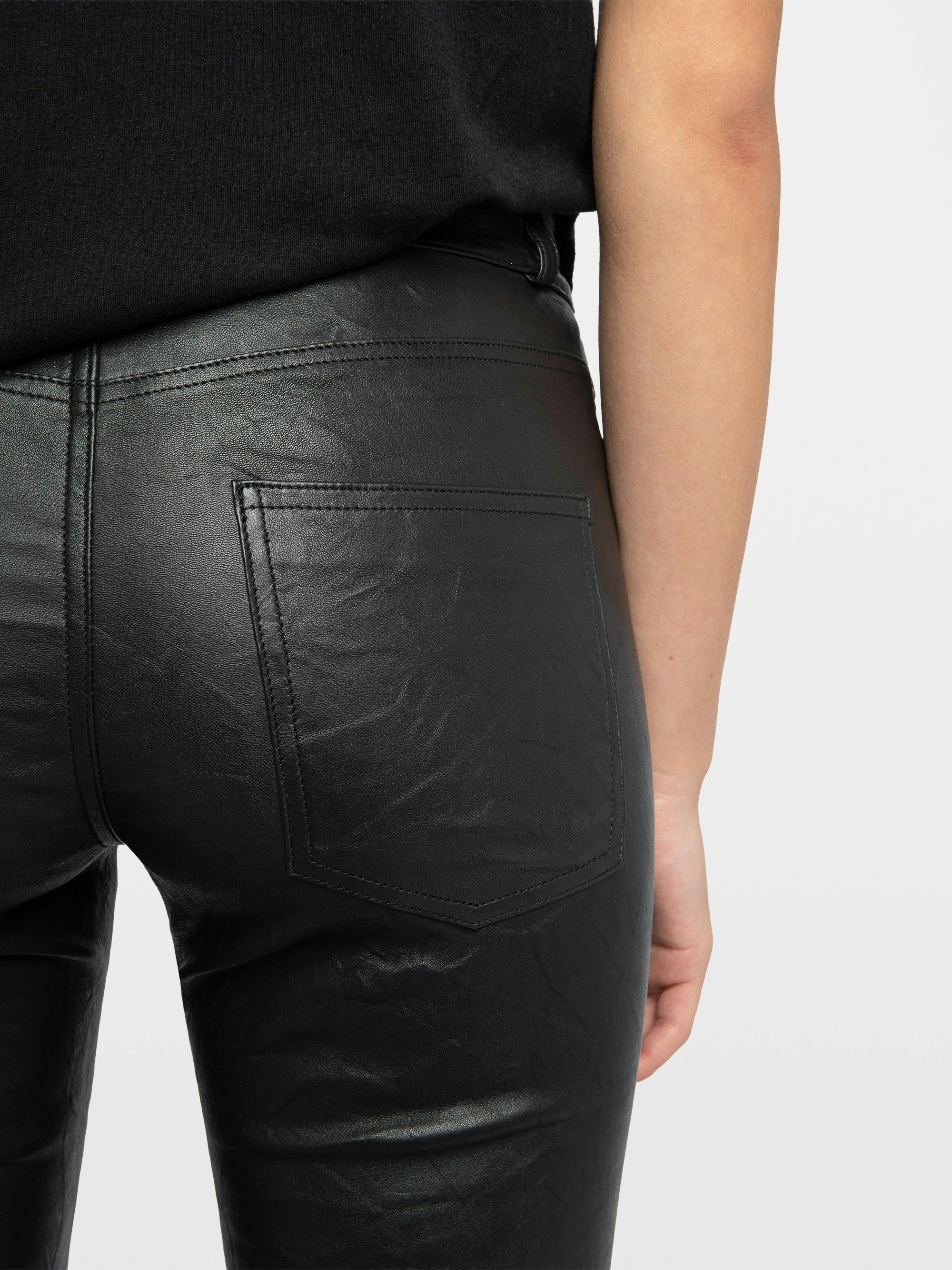 Pantalon Phlame Cuir