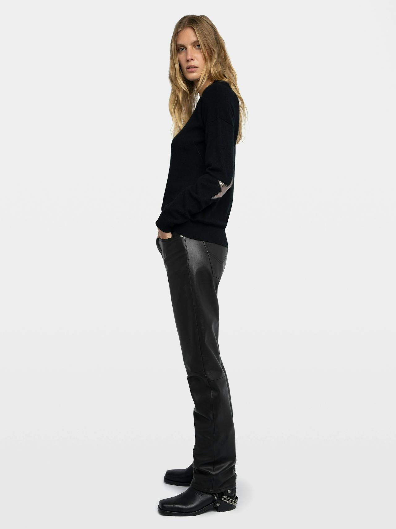 Maglione Cici Patch 100% Cashmere