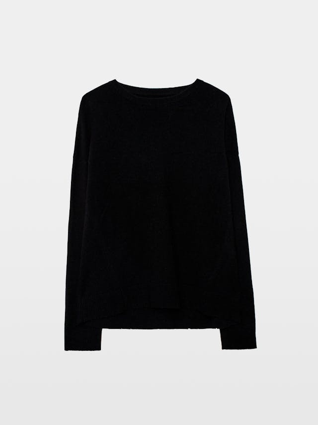 Cici Patch Cashmere Sweater
