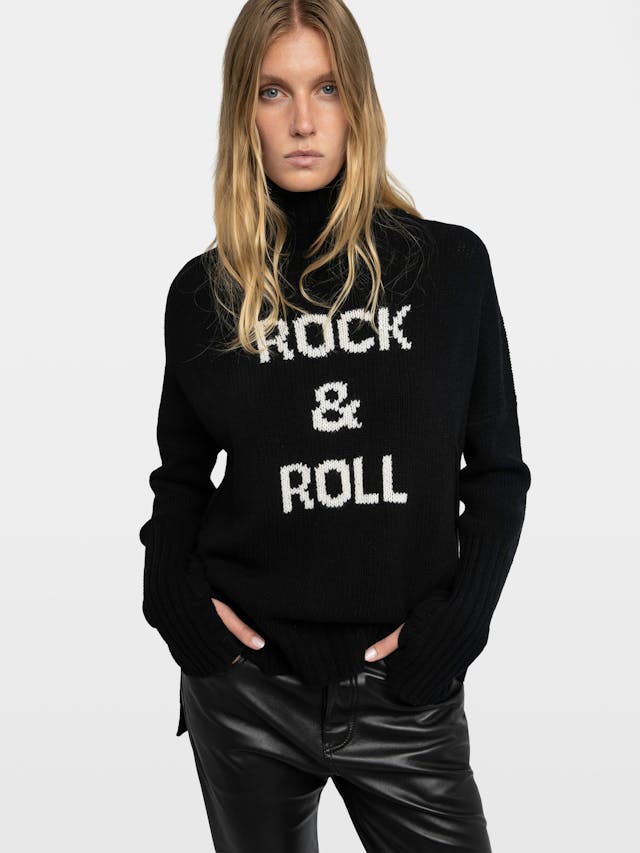 Alma Rock and Roll Turtleneck Sweater