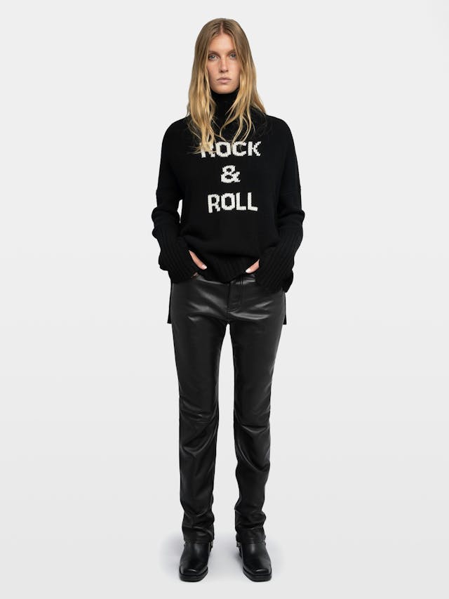 Alma Rock and Roll Turtleneck Sweater