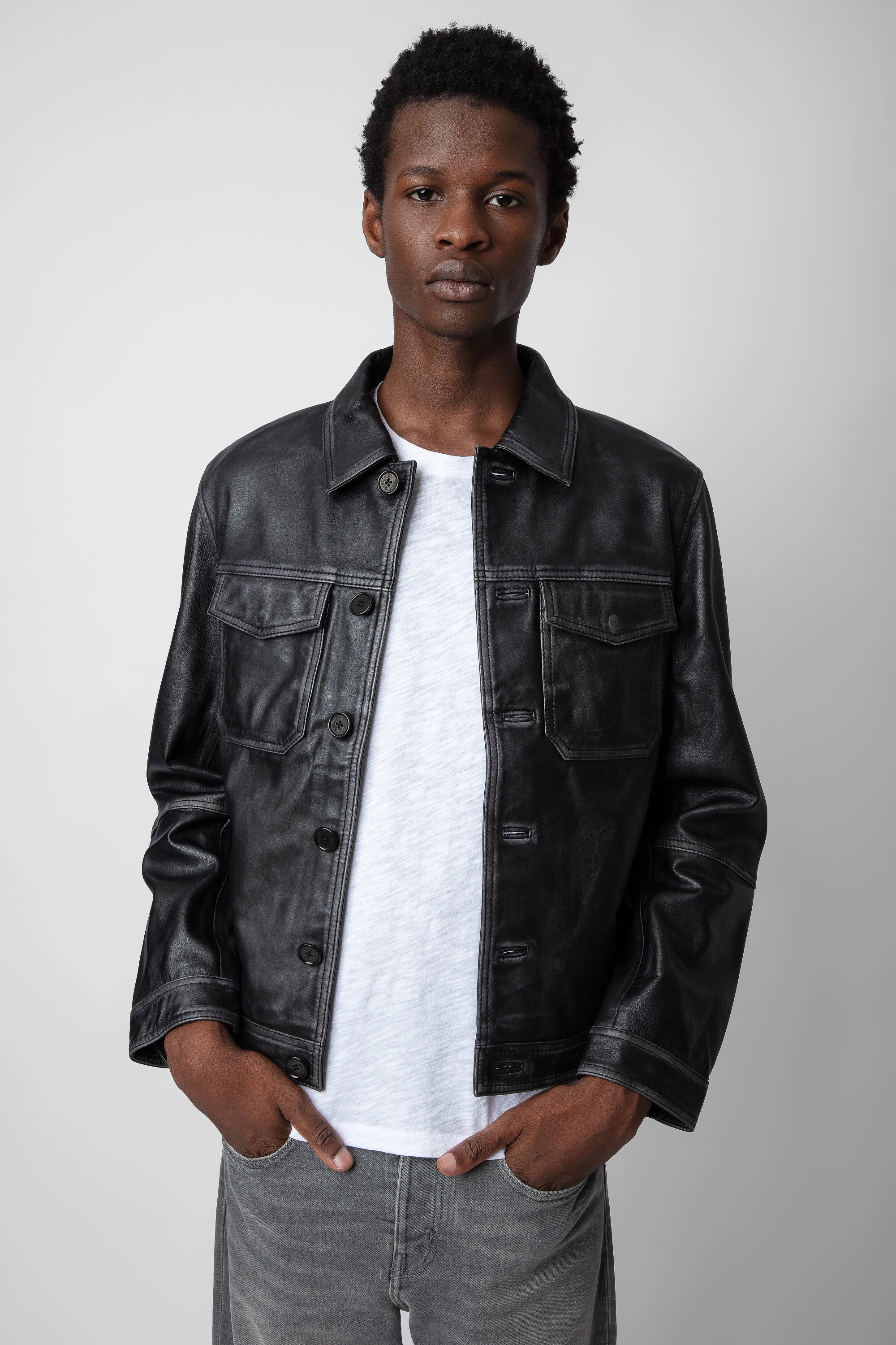 Lasso Vintage Leather Jacket thumbnail 3