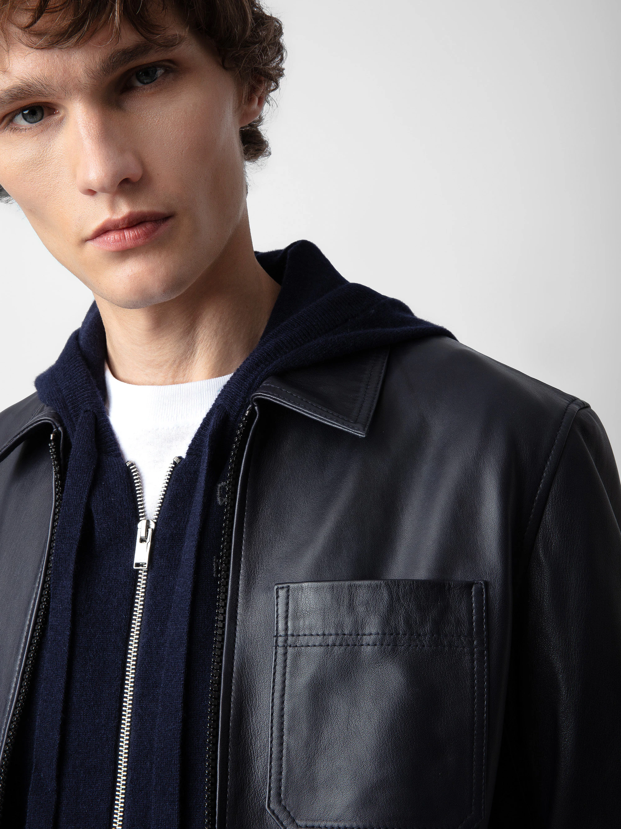 Lasso Leather Jacket thumbnail 3