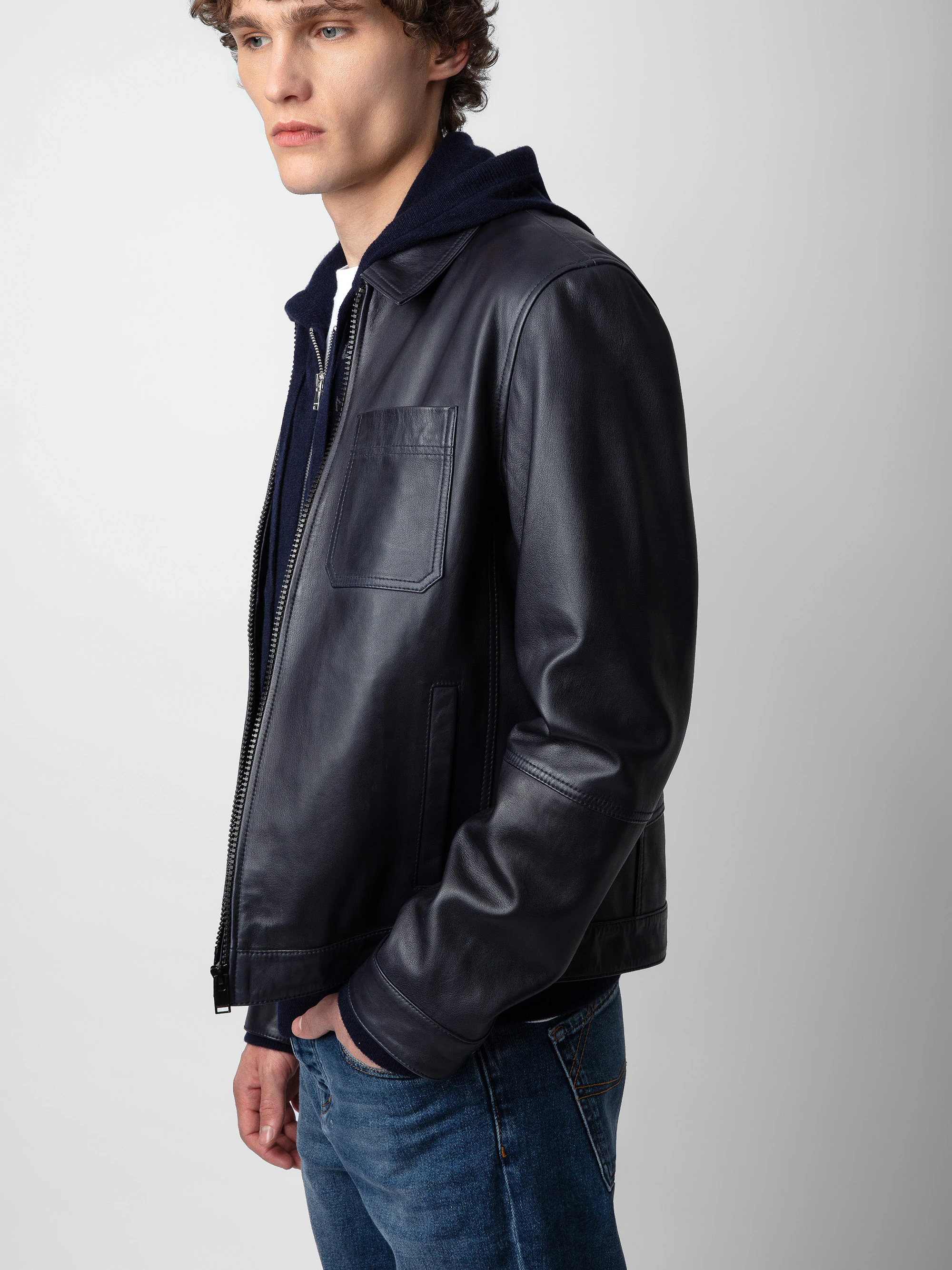 Lasso Leather Jacket thumbnail 4