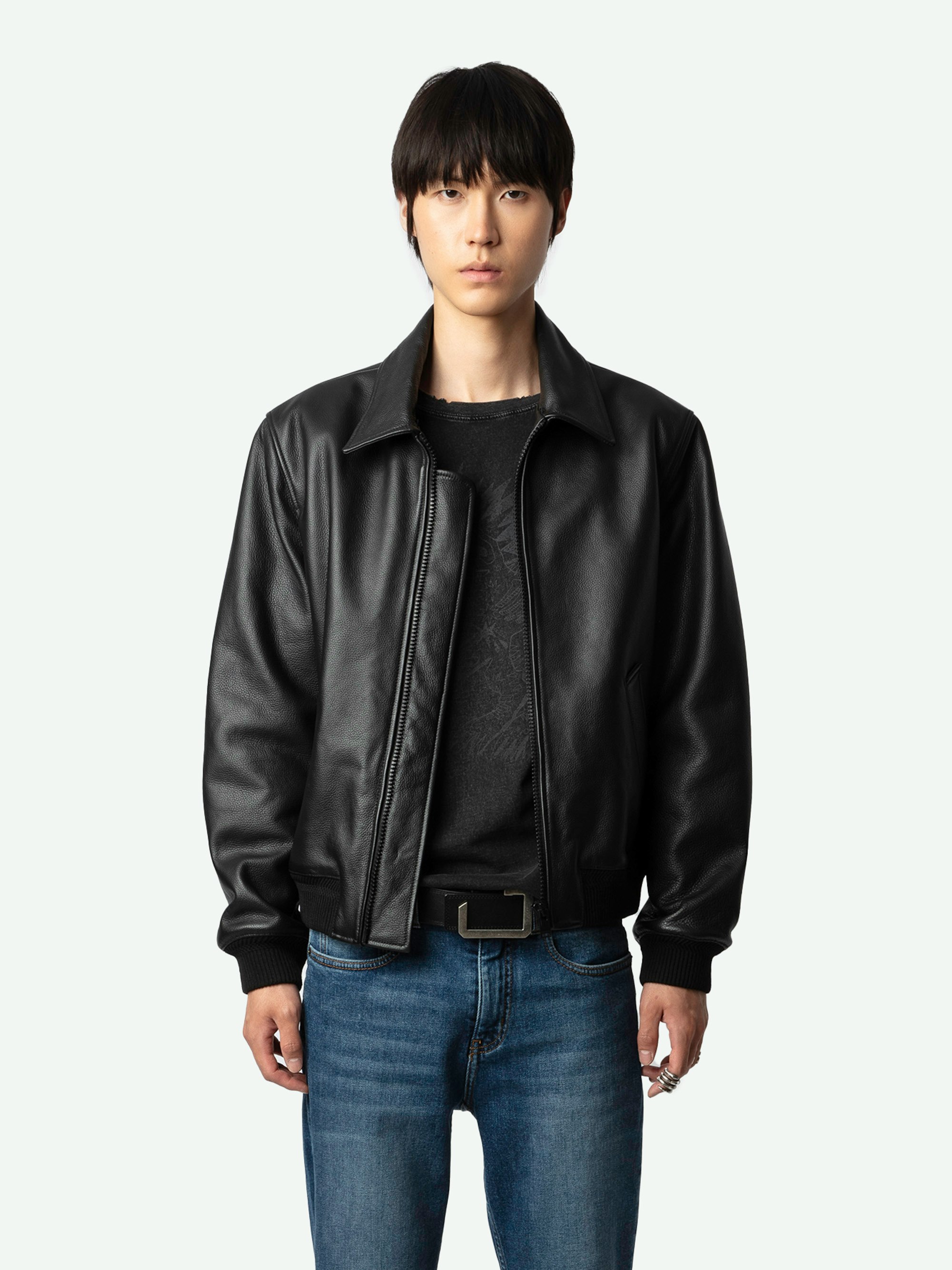 Cazadora Mate de Piel 3