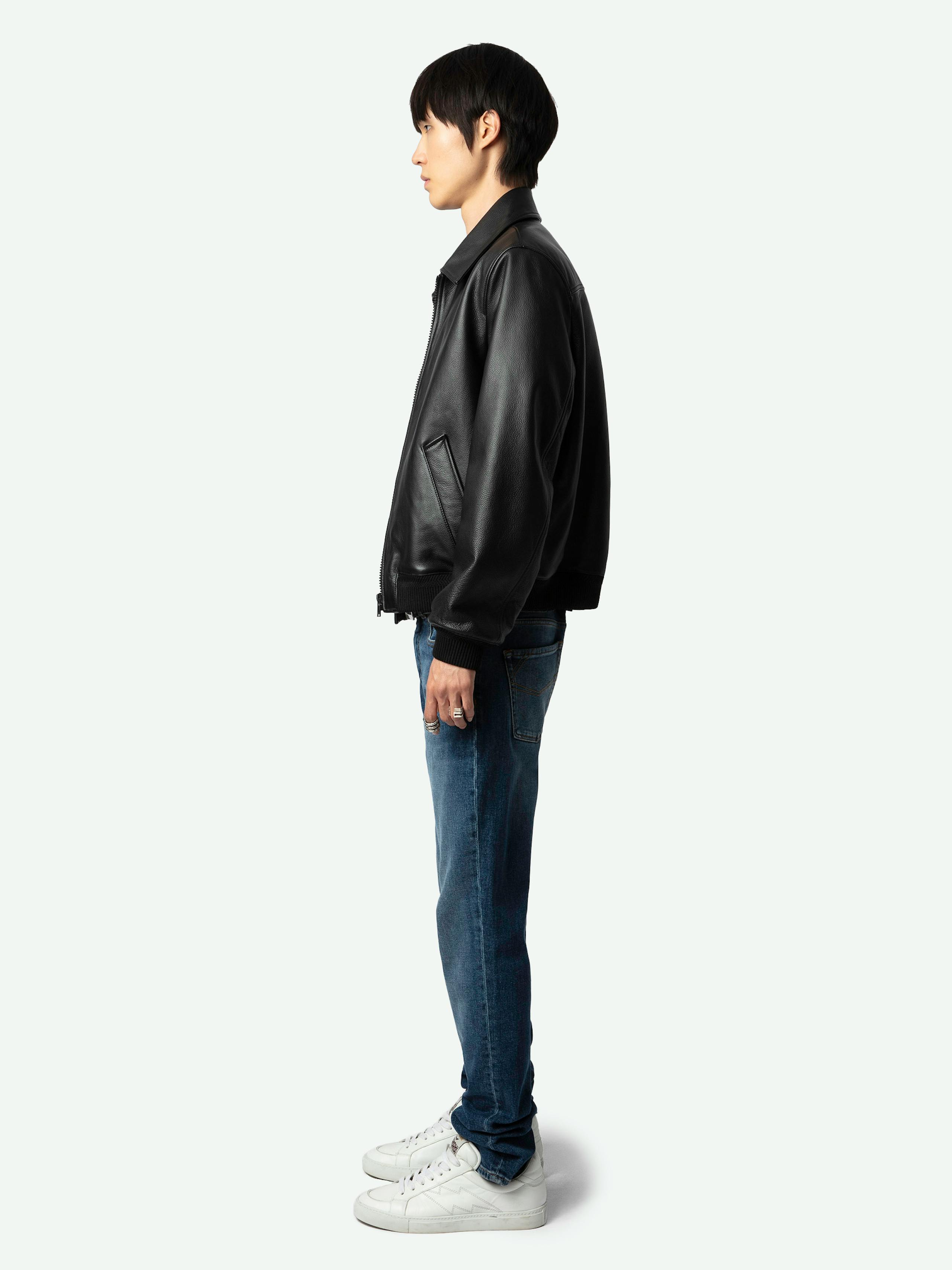 Cazadora Mate de Piel 4