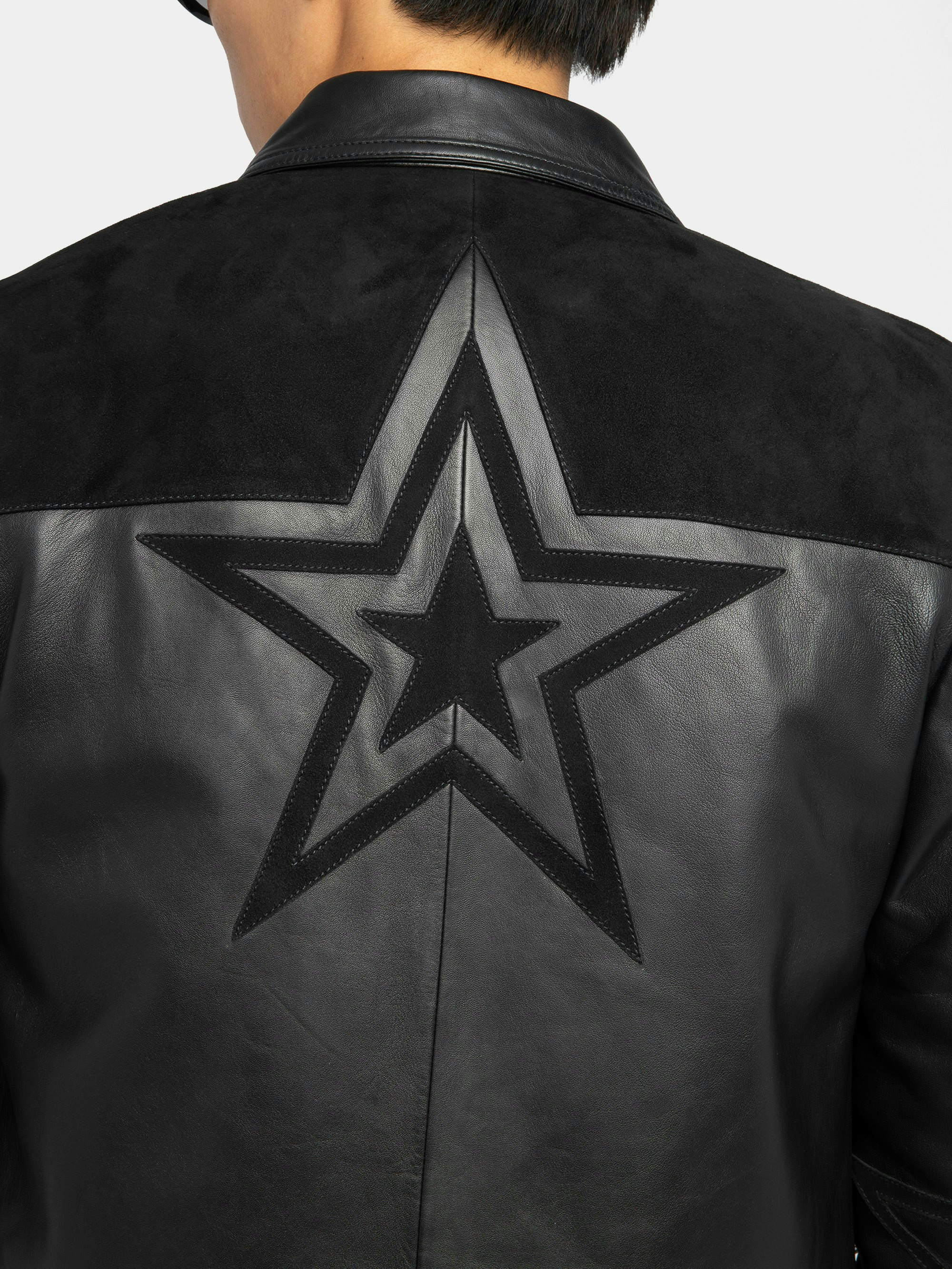 Locky Star Leather Jacket