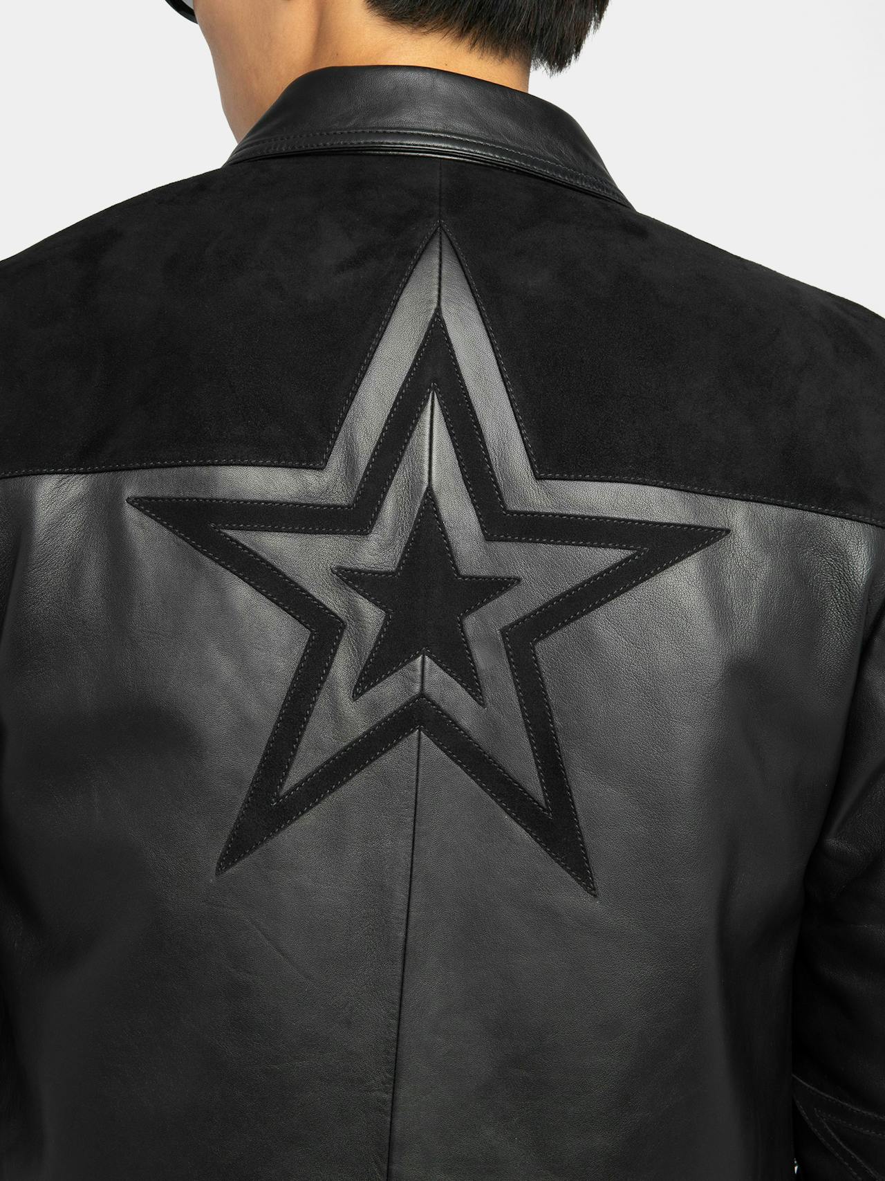 Locky Star Leather Jacket