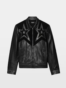 Locky Star Leather Jacket
