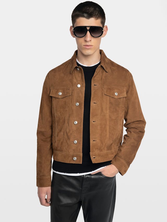 Jacket Bases Suede Leather
