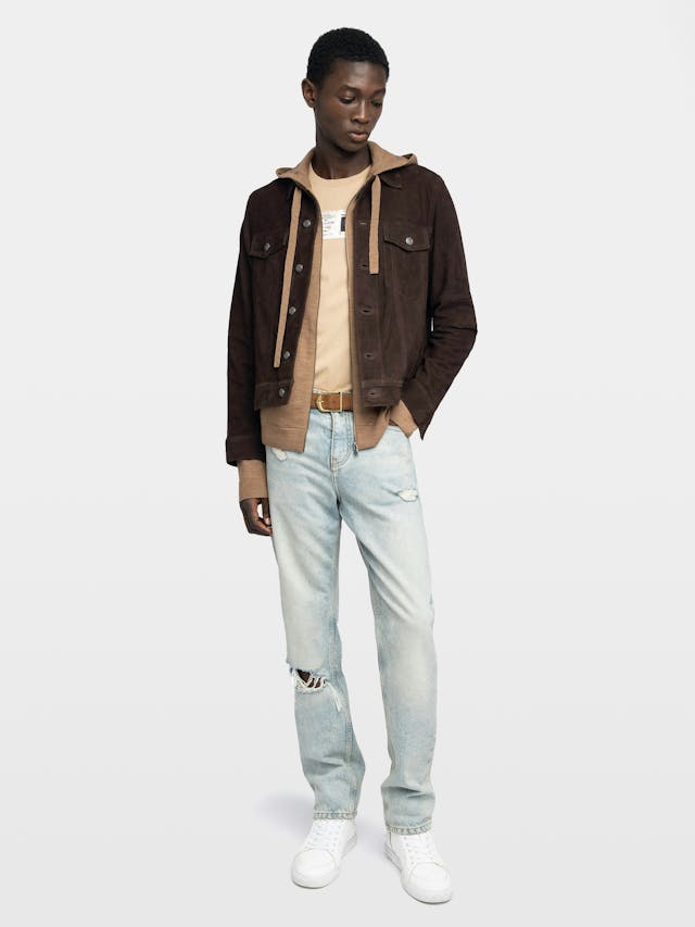 Jacket Bases Suede Leather