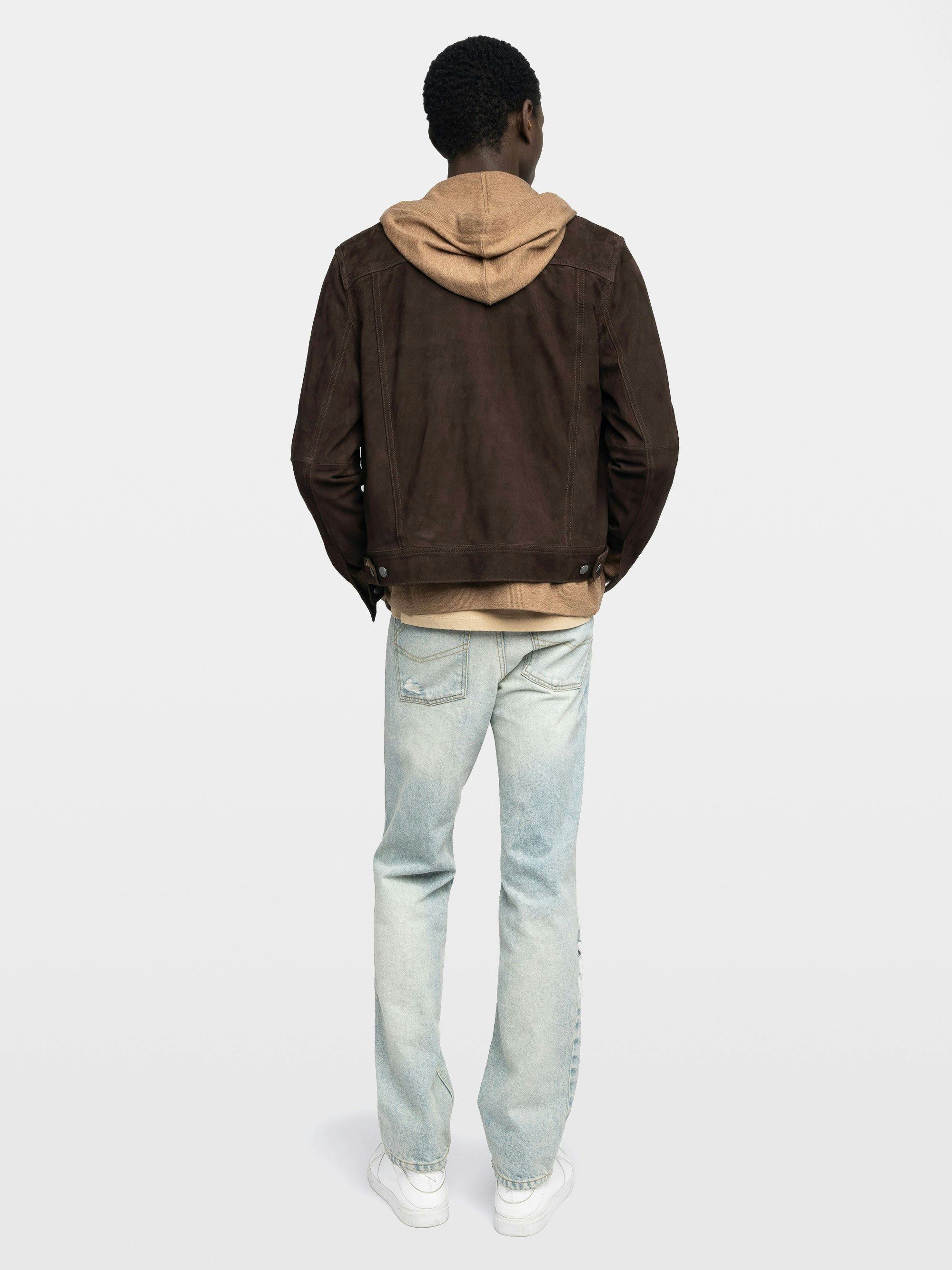 Bases Suede Leather Jacket