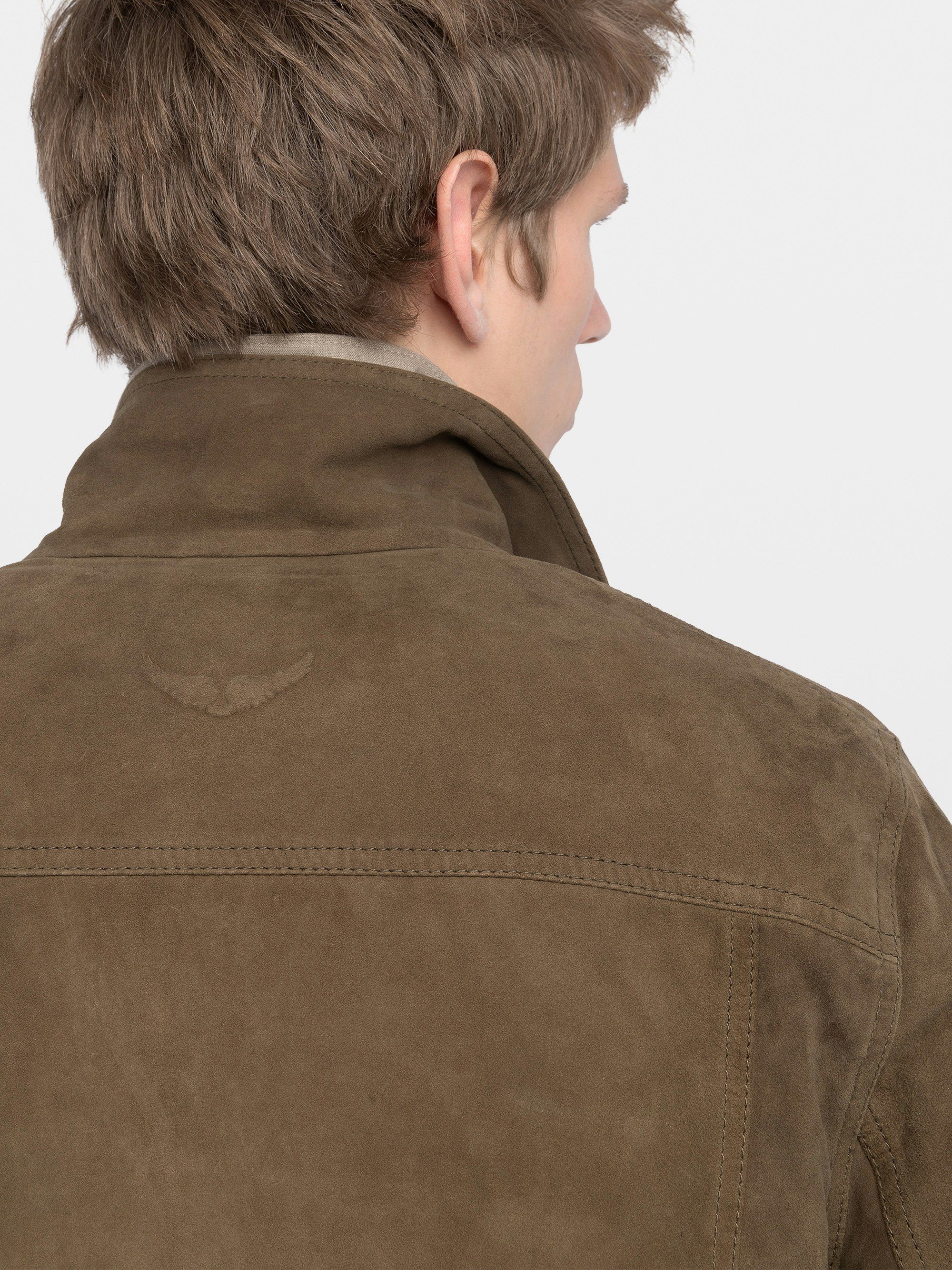 Bases Suede Leather Jacket