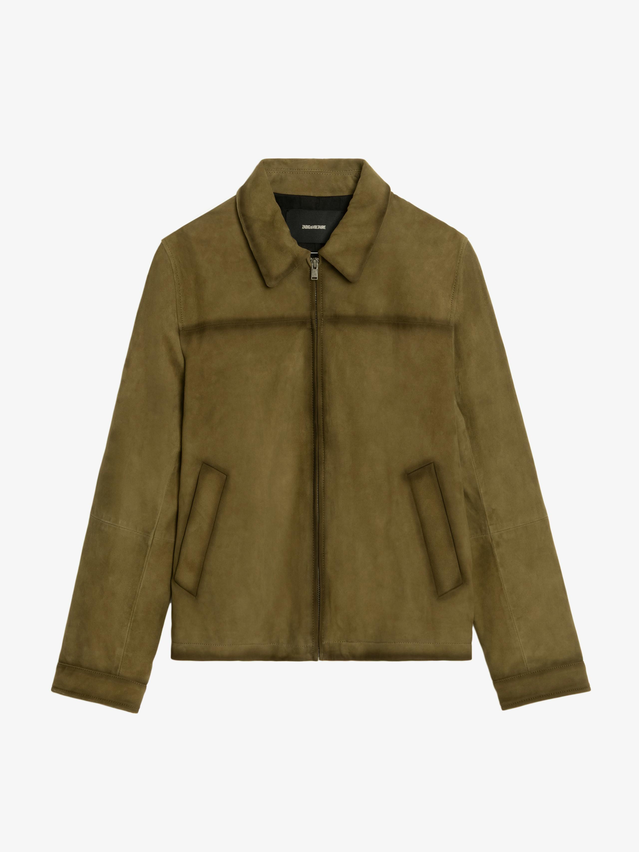 Veste Loumy Cuir Suede 6