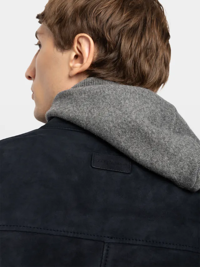 Blouson Lonni Cuir Suede