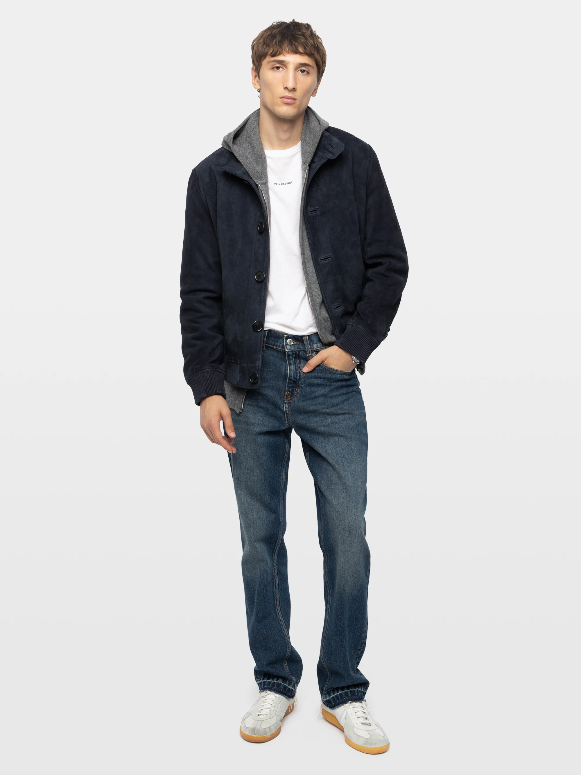 Blouson Lonni Cuir Suede