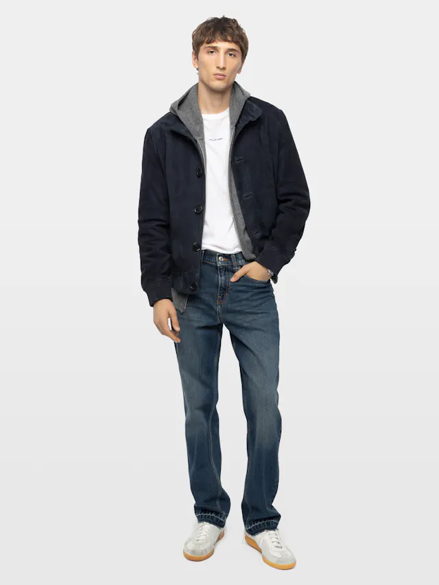 Blouson Lonni Cuir Suede