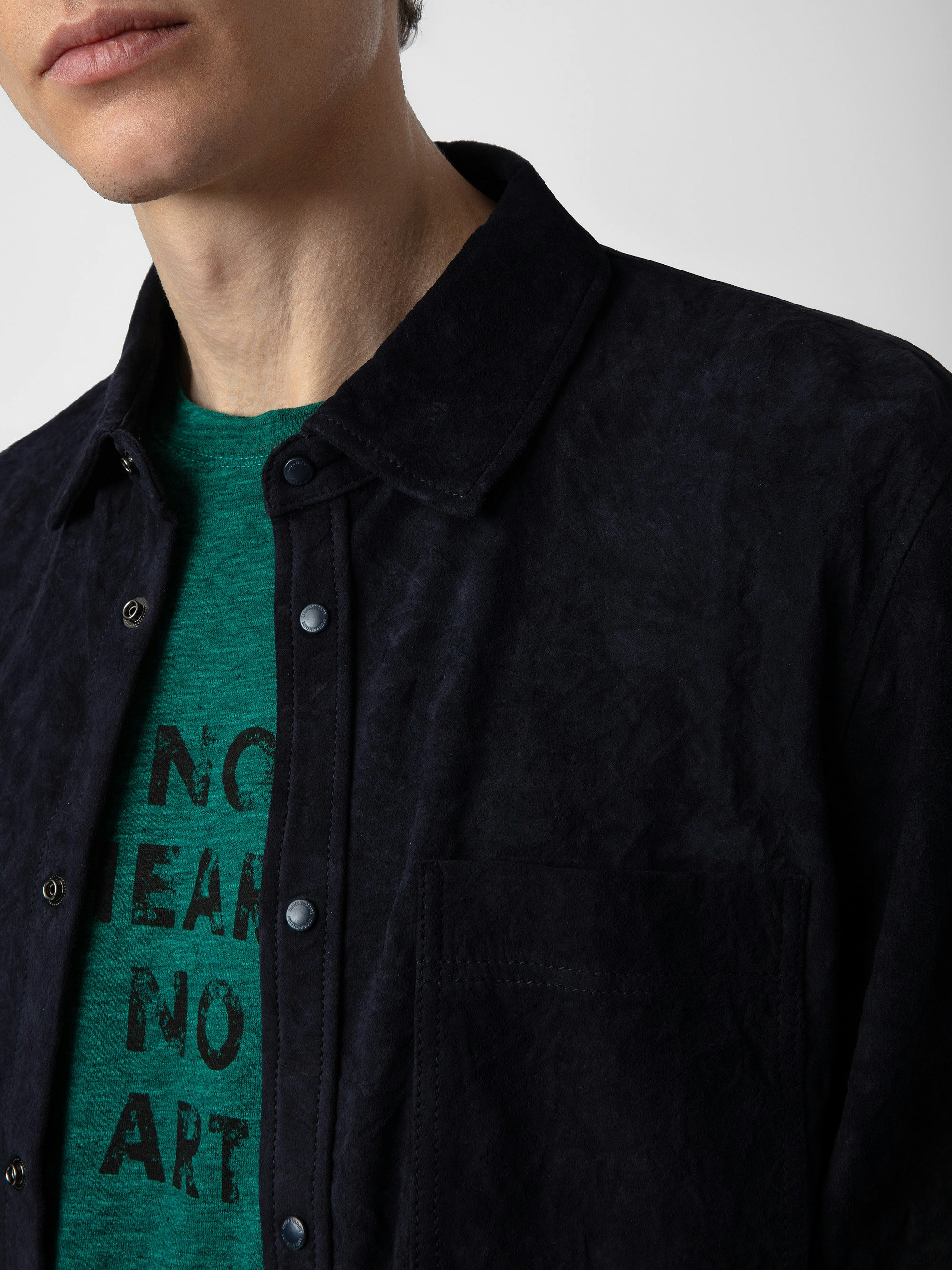 Serge Suede Shirt 3