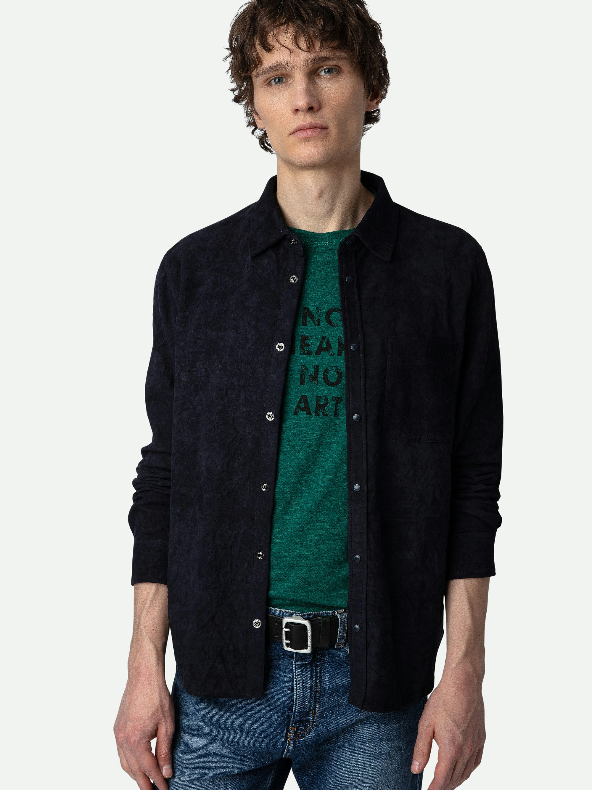 Serge Suede Shirt 5