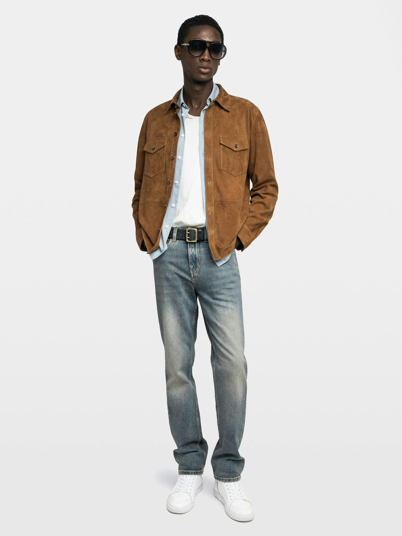 Sergy Suede Shirt