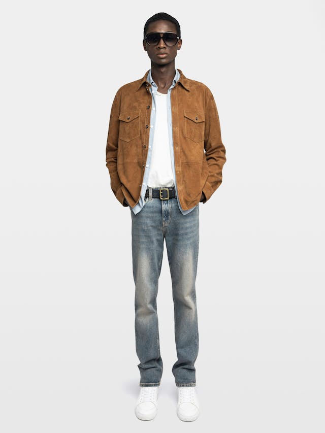 Sergy Suede Shirt