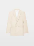 Blazer Visko 100% Cuir Froissé