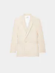 Blazer Visko 100% Cuir Froissé