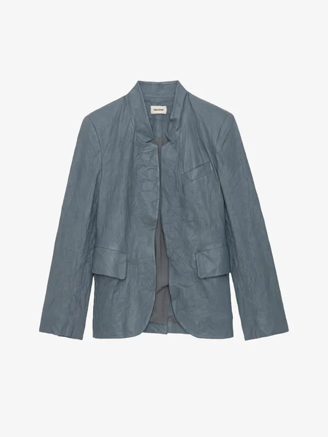 Blazer Verys Cuir Froissé