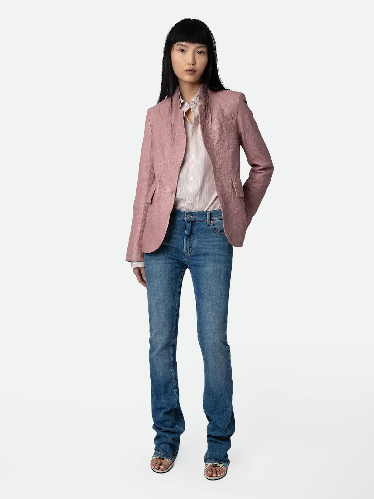Blazer Very Cuero Arrugado