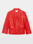 Blazer Veryn de Piel Arrugada