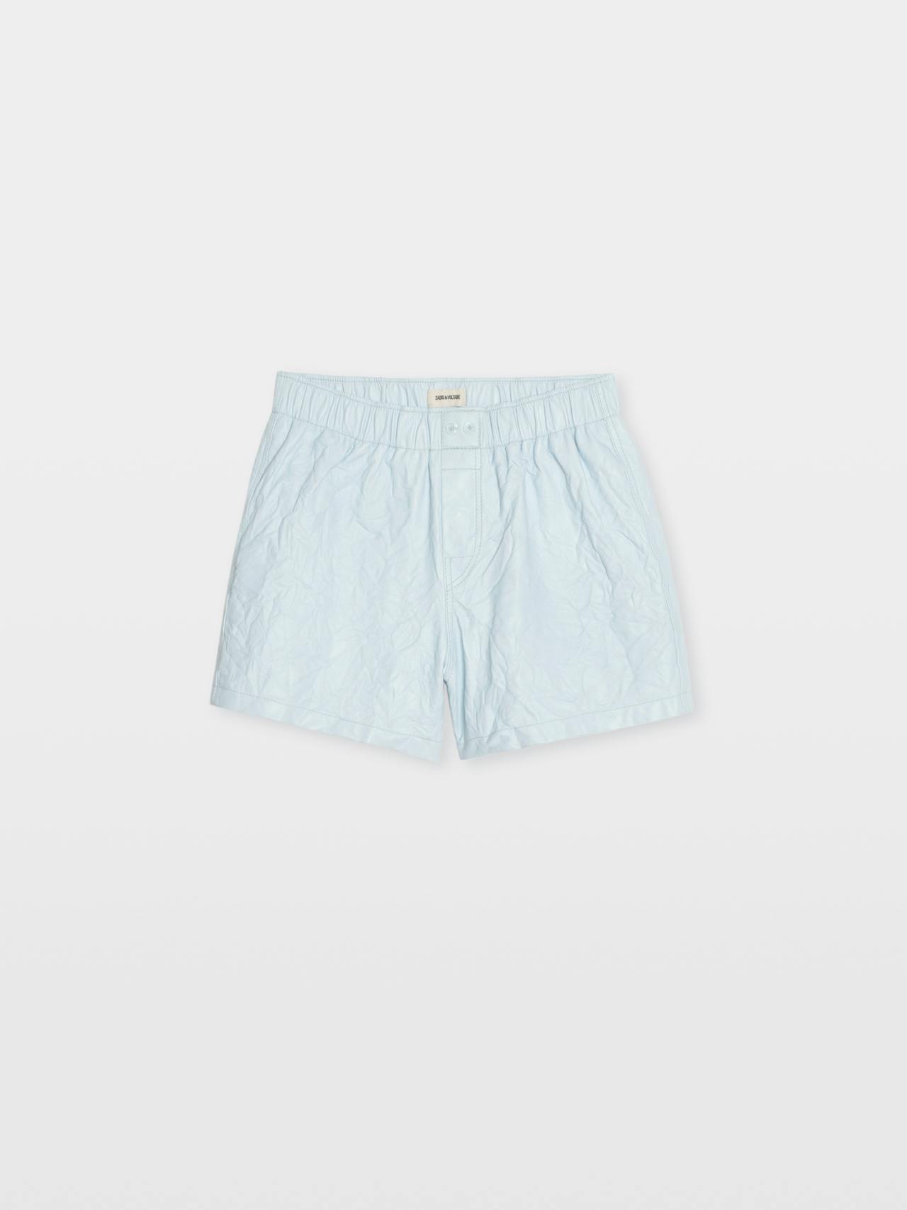 Shorts Pax Crinkle-Leder