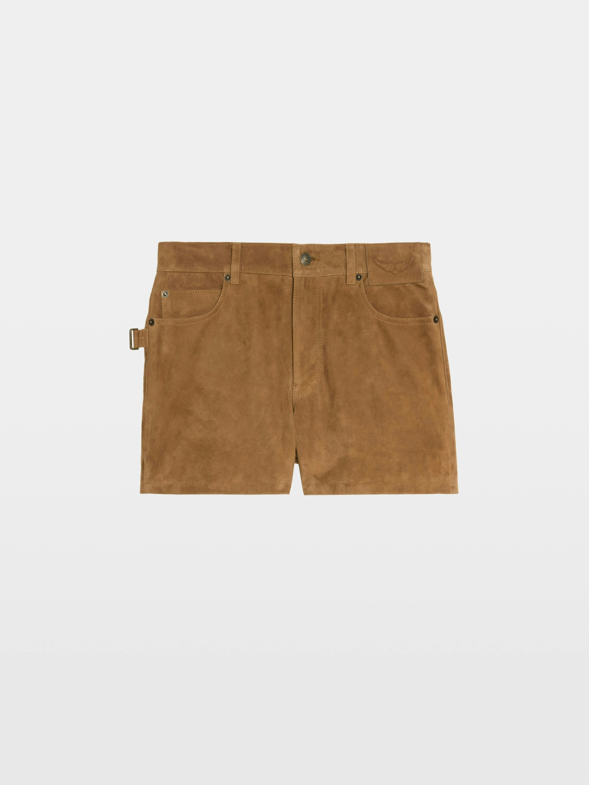 Shorts Sadys Pelle Scamosciata
