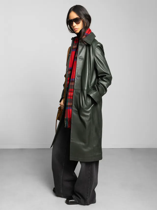 Mentlyr Coat Leather