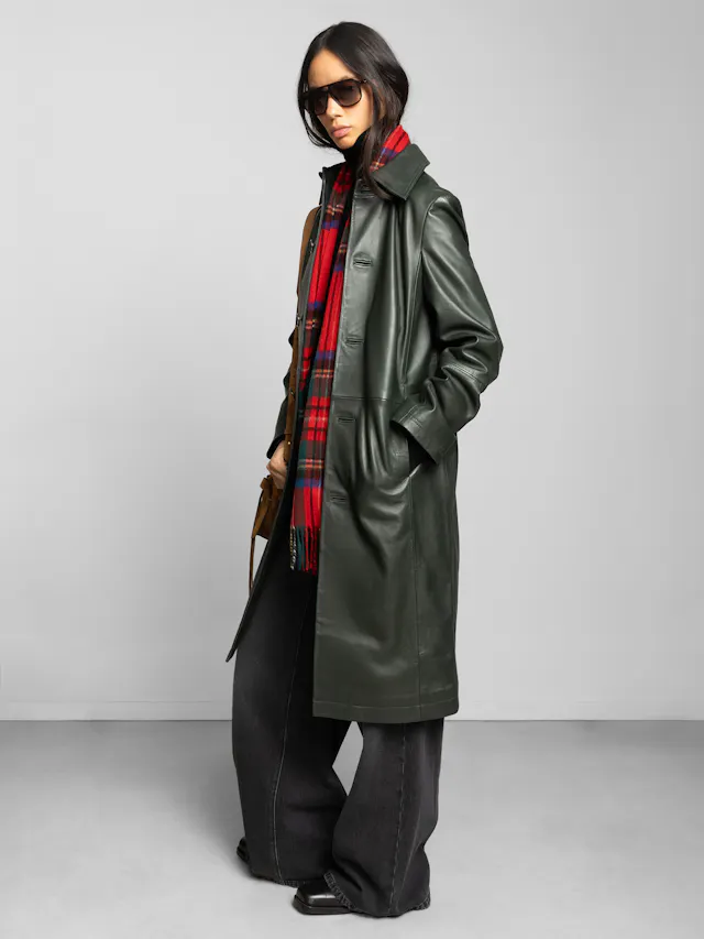 Cappotto Mentlyr Pelle